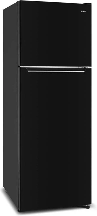 CHiQ 220-Litres Fridge CTM220; Double Door Defrost Refrigerator - Black (3YRs WRTY)