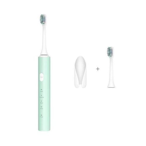 Oraimo SmartDent Electric Toothbrush OPC-ET1 Powerful Sonic Motor Toothbrush Holder Included Â Two Free Replacement Brush Heads- Green