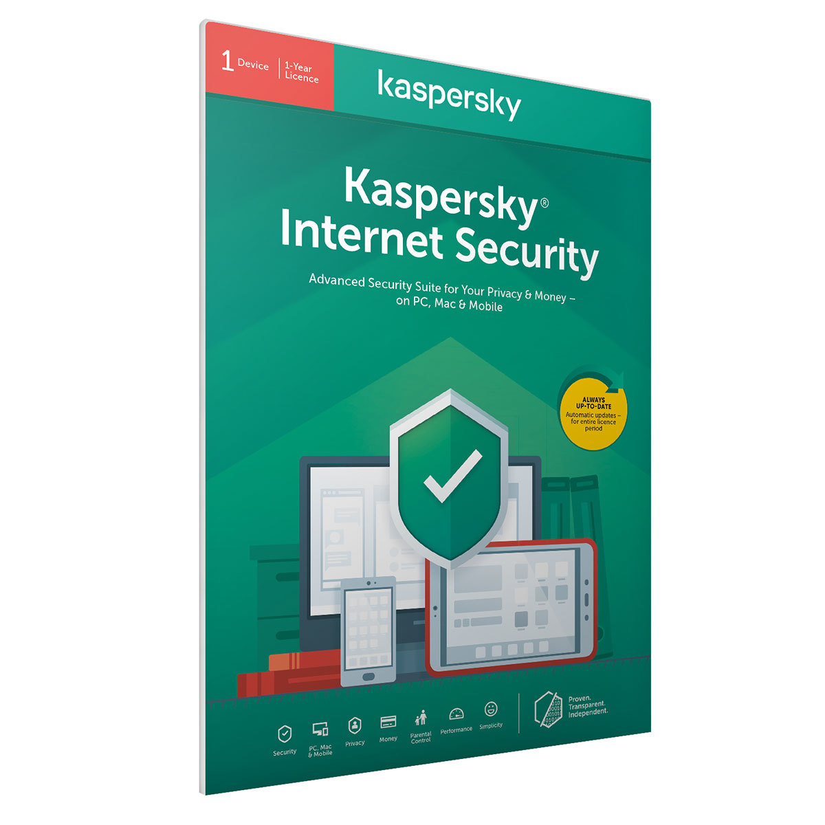 Kaspersky Internet Security Antivirus 2020 (1 Device, 1 Year)