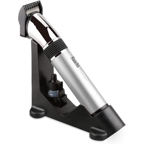 Saachi Waterproof Hair Trimmer With Charging Stand, Electric Rechargeable Shaver