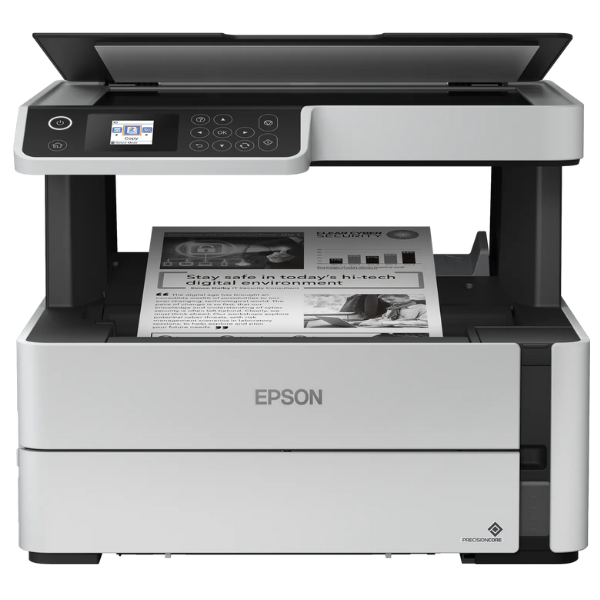 Epson EcoTank M2170 Mono Ink Tank Printer – PrecisionCore, 20ppm, Wi-Fi, Auto Duplex, 1200×2400 DPI