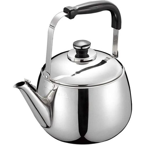 6 Litre Whistling Tea Kettle Household Stainless Steel 304 Thick Large Capacity Sound Kettle Water Teapot Stovetop Stainless Steel Induction Cooker Gas Stove Used For Coffee And Milk At Home Kitchen O