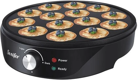 Sonifer Household Electric Non-stick Pancake Maker-Black