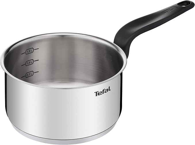 Tefal Primary Stainless Steel Saucepan, 18 cm, 2.1 L Cookware, E3082904