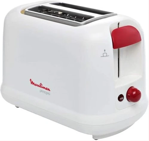 Moulinex 2 Slice Bread Toaster, White – LT160127, 850 Watts - White