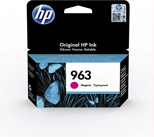HP 963 Original Ink Cartridge, Magenta, Single Pack