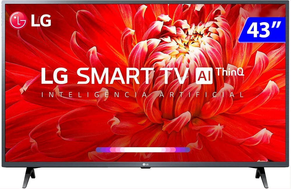 LG 43 Inch Smart TV 43LM6370PVA; FUll HD, Active HDR, Dolby Audio™, AI ThinQ, Bluetooth, Free-to-air Receiver