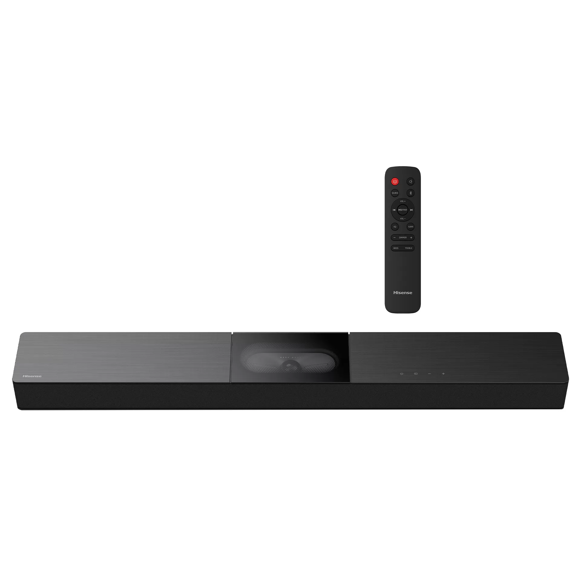 Hisense 2.1 CH 240W All in one Soundbar HS2000 - DTS Virtual X, Built in Subwoofer, HDMI ARC, Bluetooth (2024 Model), Black (3YRs WRTY)