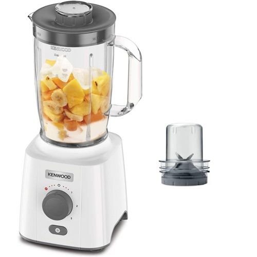Kenwood Blender 650W Smoothie Blender/Smoothie Maker Blend-X Fresh 1.5L Blender Jar, Grinder Mill, Grater Mill, Ice Crush Function BLP41.C0Wh White