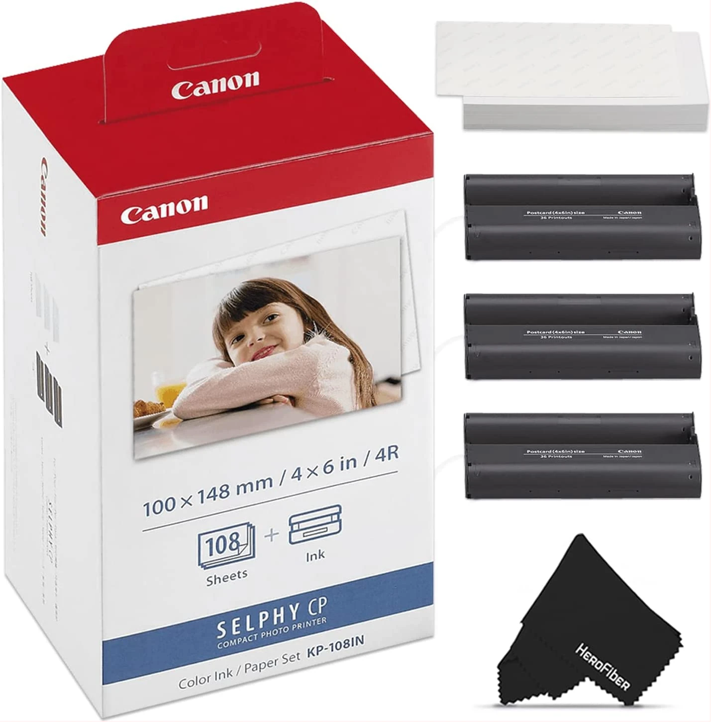 Canon Catridge , Printer Photo Paper, KP-108IN / KP108