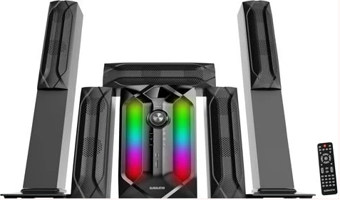 Globalstar Home Speaker System 5.1 Channel GS-881 Hifi Enabled - Black