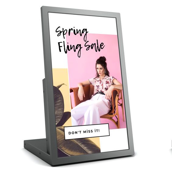 Samsung 13 Inch QBR Series Edge-Lit LED Small Signage Display for Business