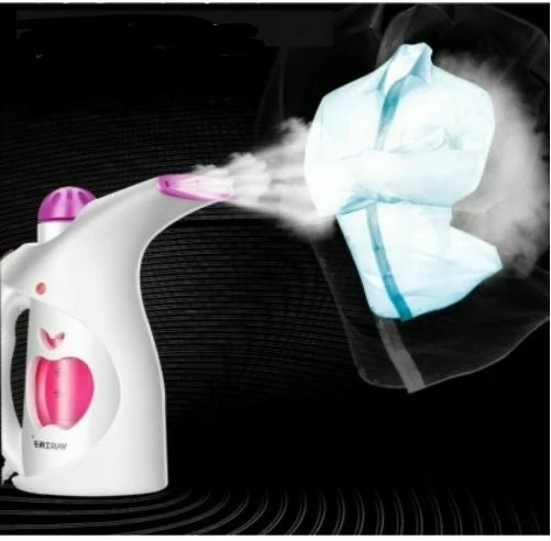 Milt Functional Garment/Cake/Facial Steamer And Ironing Brush - White