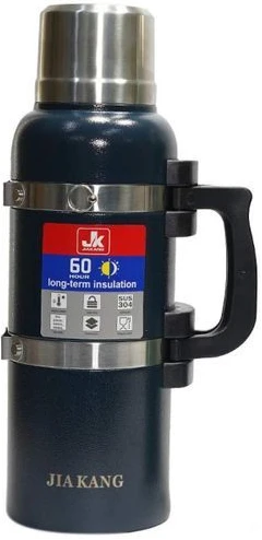 JK Hot & Cold Stainless Steel Vacuum Insulated 3L, 72 Hour Flask, Blue