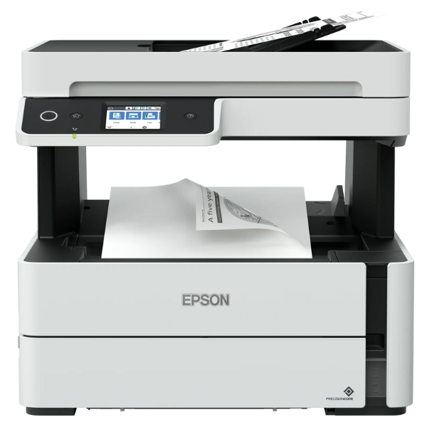 Epson EcoTank M3140 Mono Ink Tank Printer – PrecisionCore, 20ppm, Auto Duplex, ADF, Fax, 1200×2400 DP