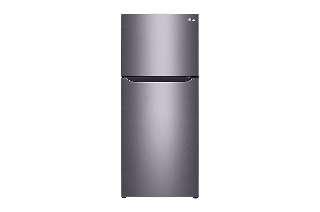 LG 427-Litres Fridge GN-B422SQCL IEC; Net 393L Dark Graphite Steel Top Freezer Refrigerator with Inverter Compressor & Multi Air Flow