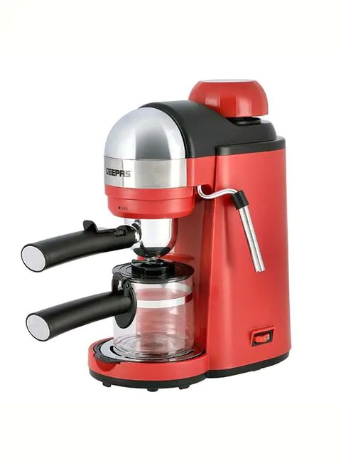 Geepas Espresso Coffee Maker, 240ml Capacity, SS Filter, GCM41513