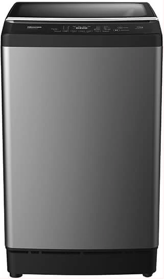 Hisense 13kg Top Load Washing Machine WTJA1302T; Bubble Clean, Smart Fuzzy, Double Magic Filter, 10 Washing Programs - Grey (2YR WRTY)