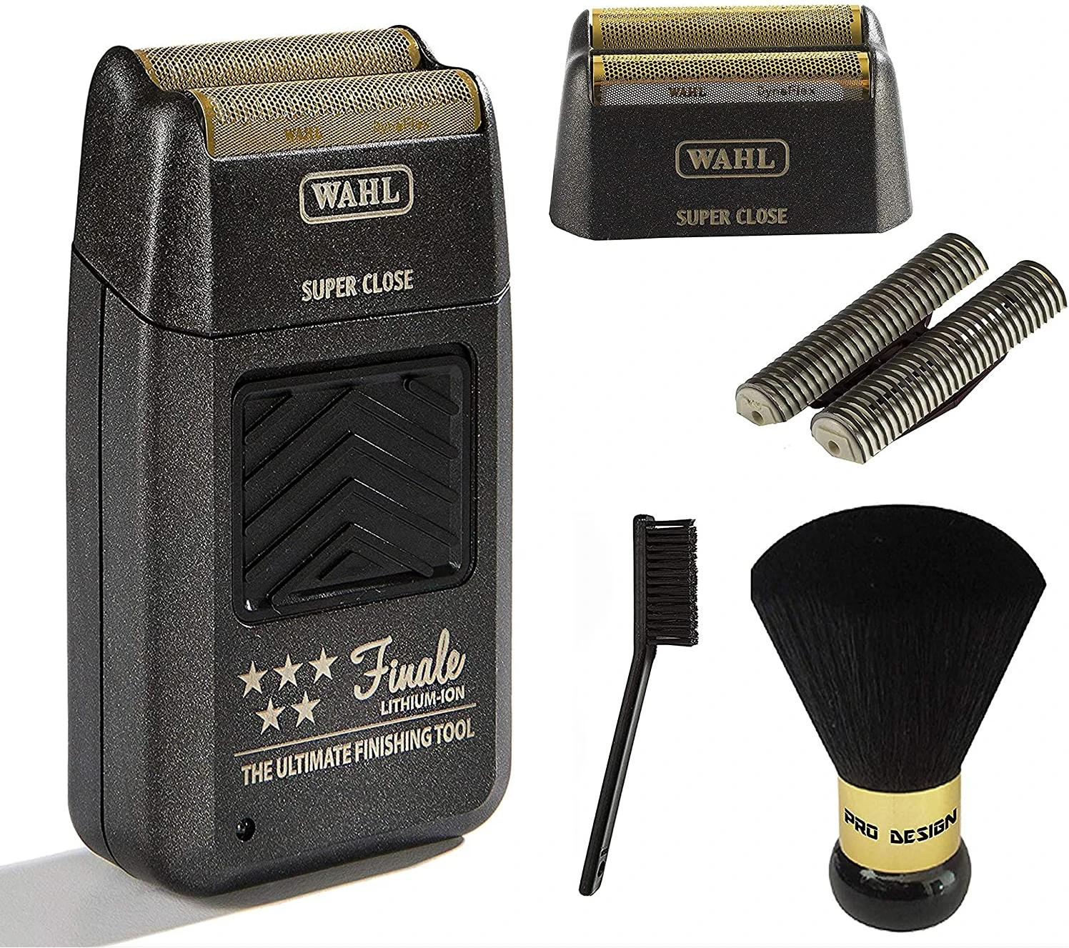 Wahl Finale Shaver; 5 Star Series Tool, Professional Finish 8164, for Professional Stylists and Barbers, Very Narrow, Black