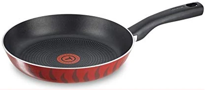TEFAL Tempo 20 cm Frypan, Non stick, Red, Aluminium, C5480282