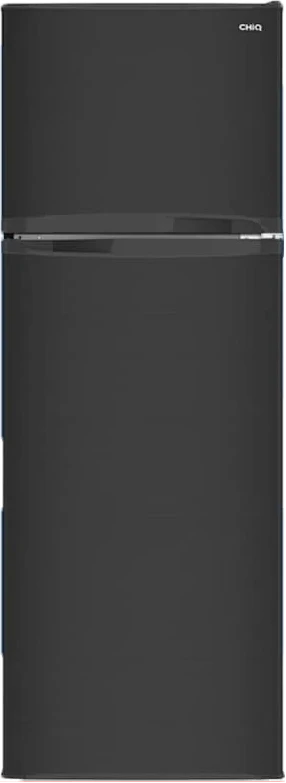 CHiQ 220L - Double Door Refrigerator Fridge - Black (3YRs WRTY)