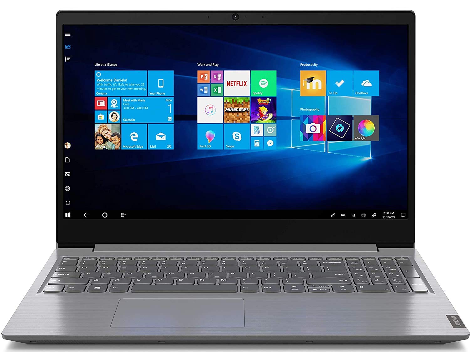 Lenovo V15 Intel Core i3 10th Generation 15.6 inches Screen Laptop (5GB RAM, 1 TB HDD/Windows 10 Home