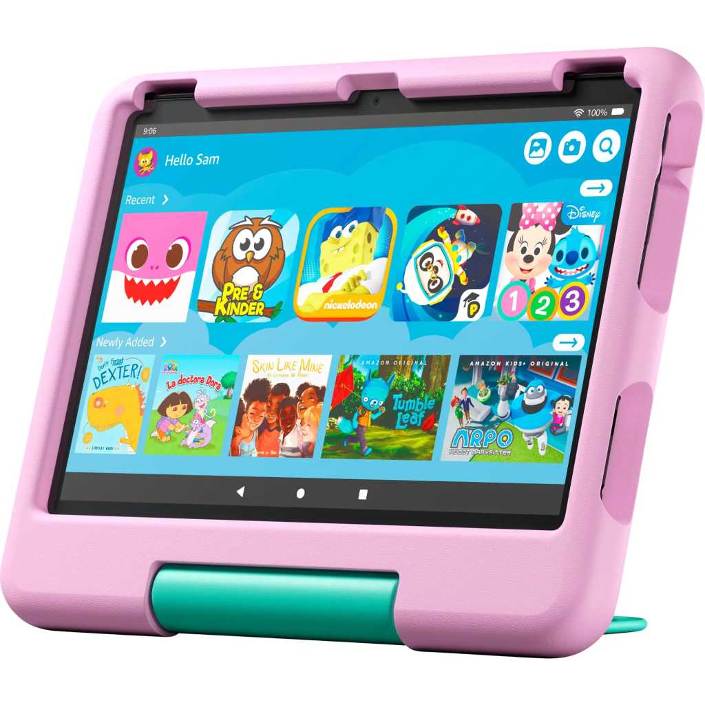Amazon - Fire HD 10 Kids - 10.1" Tablet - 32GB with Wi-Fi - Pink