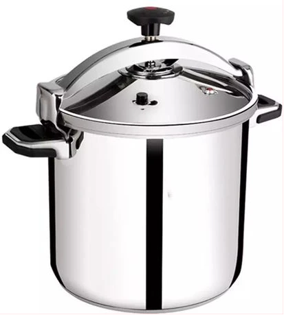 HTH 30L HTH Pressure Cooker Saucepan - Silver.