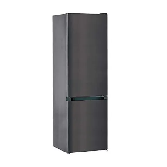 CHiQ 260 Liters Fridge; Double Door Bottom Freezer Defrost Refrigerator , 260L - Black (3YRs WRTY)