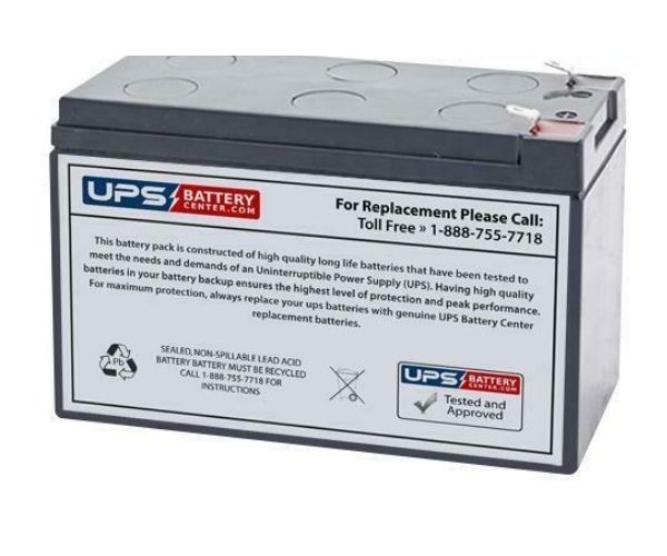 UPS Gaston GT12-7 12V 7Ah F1 Replacement Battery