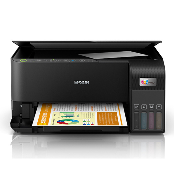 Epson EcoTank L3550 Color Ink Tank Printer – PrecisionCore, 33ppm, Wi-Fi, Borderless Printing, 4800×1200 DPI