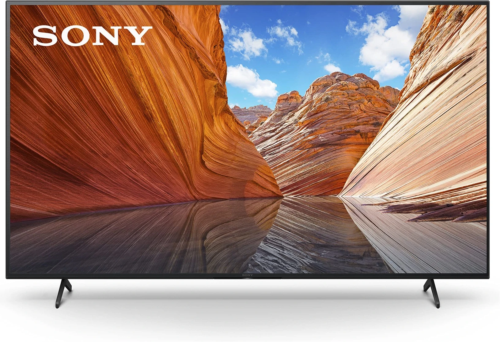 Sony KD55X80J 55 Inch TV: 4K Ultra HD LED Smart Google TV with Dolby Vision HDR and Alexa Compatibility KD55X80J- Black