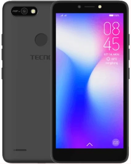 Tecno POP 2F ( B1F) 5.5" 16GB ROM+1GB RAM 8MP+5MP Camera 2400mAh Battery - Midnight Black
