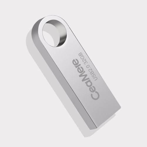 Pure 4GB Flash Drive - Silver