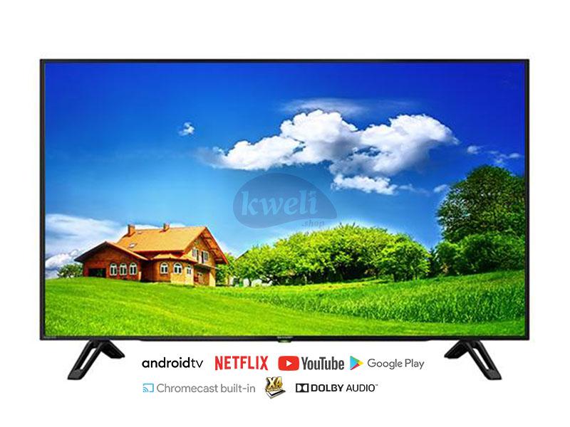 Buy new Sharp 60 inch 4K UHD Android TV 4T-C60CK1X - Over 5,000 Apps, 4K Upscale, Bluetooth, Chromecast built-in, Smart TV in Uganda - - Free Delivery > Long warranty > Lifetime After-sales Support