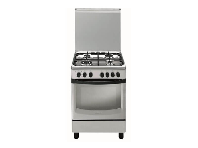 Buy new Ariston Gas Cooker A6TMH2AF; 60cm Cooker with Electric Oven + Grill + Fan + Timer (Minute Minder) in Uganda - - Free Delivery > Long warranty > Lifetime After-sales Support