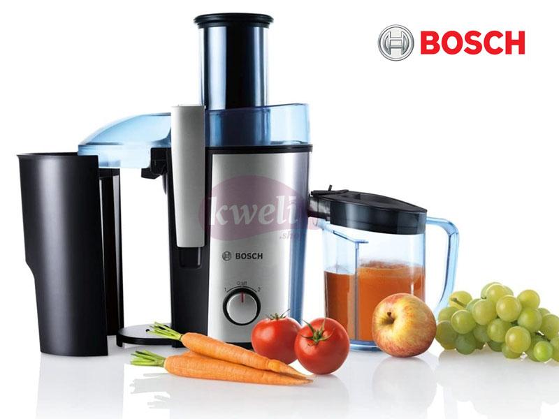 Buy new Bosch Juicer, 700-watt 2 Litre, Blue-Stainless Steel Juice Extractor - MES3500GB in Uganda - - Free Delivery > Long warranty > Lifetime After-sales Support