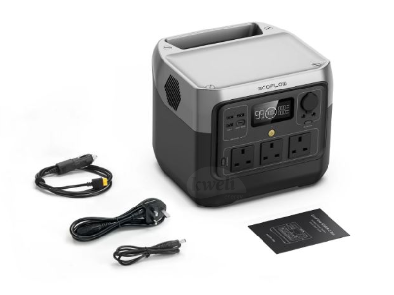 Buy new EcoFlow RIVER 2 PRO UK Portable Power Station 800W; 768Wh Lithium Battery, 7.8kg light weight, Umeme, Car & Solar panel charging supported, full charge in 70 minutes in Uganda - - Free Deliver