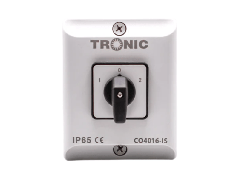 Buy new Tronic 16A Manual Changeover Switch CO4016-IS in Uganda - - Free Delivery > Long warranty > Lifetime After-sales Support