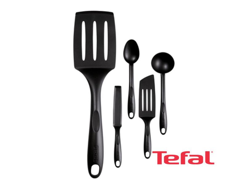 Buy new TEFAL Bienvenue Set, 5-piece Cooking Utensils and Service Set - K001A504 in Uganda - - Free Delivery > Long warranty > Lifetime After-sales Support