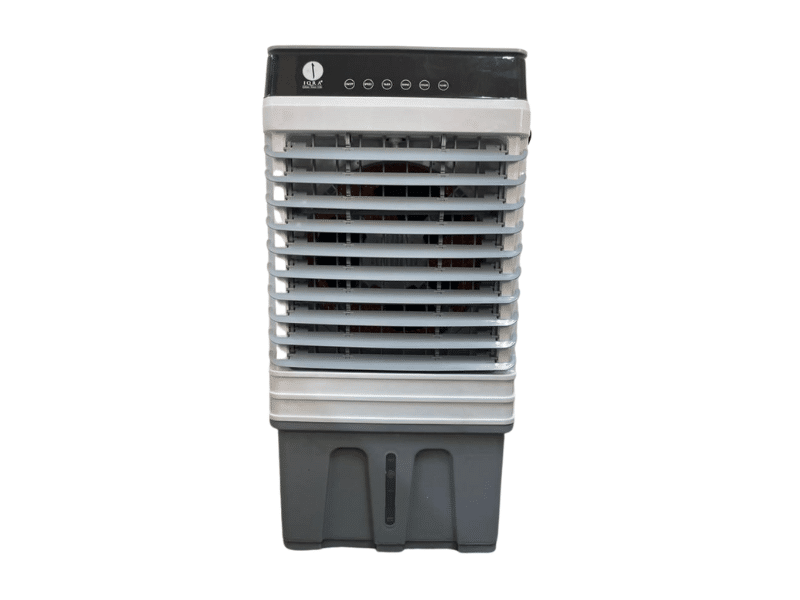Buy new IQRA Air Cooler with Remote Control IQ-ACL25R; 1000W Power, 25L Tank, 4500m³/h Air Volume, 7.3m/s Max Speed, 220–240V, 2L/h Evaporation Rate in Uganda - - Free Delivery > Long warranty > Lifet