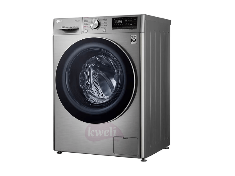 Buy new LG 10.5kg Front Load Washing Machine F4V5RYP2T; AI Direct Drive, 1200 rpm, Steam Option, WIFI Control, Add Items in Uganda - - Free Delivery > Long warranty > Lifetime After-sales Support