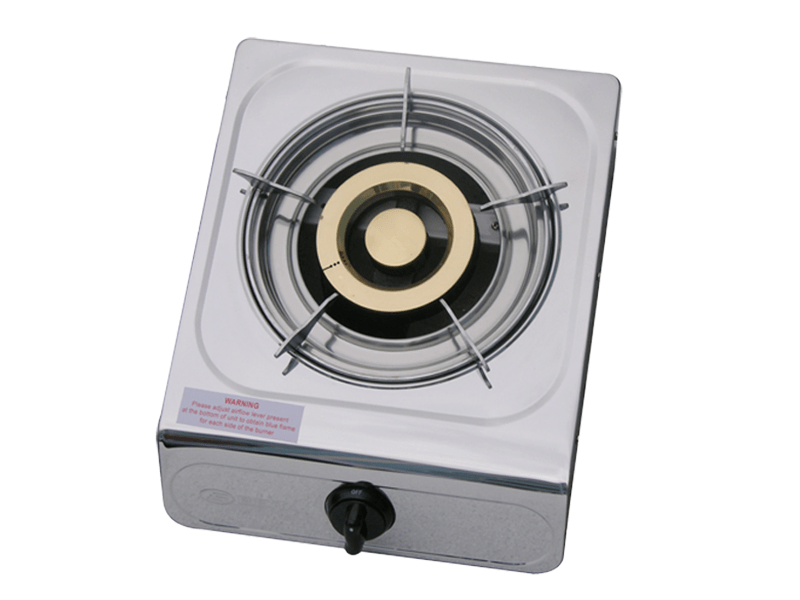 Buy new Elekta Single Burner Gas Stove Stainless Steel, Auto Ignition - EGS-1N in Uganda - - Free Delivery > Long warranty > Lifetime After-sales Support