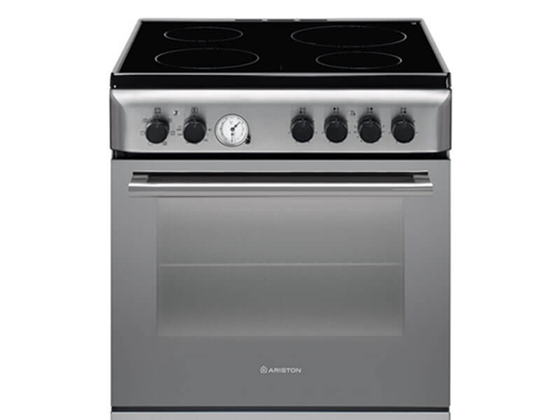 Buy new Ariston Electric Cooker Oven with Vitro Ceramic Cooktop 60cm - A6V530X in Uganda - - Free Delivery > Long warranty > Lifetime After-sales Support