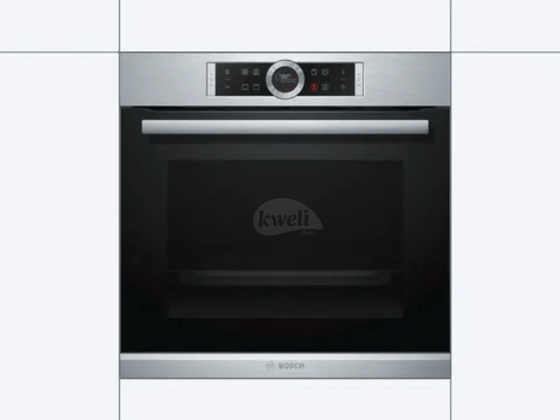 Buy new Bosch 60cm Built-In Multi-function Oven HBG634BS1B; Stainless steel, 71 litres in Uganda - - Free Delivery > Long warranty > Lifetime After-sales Support