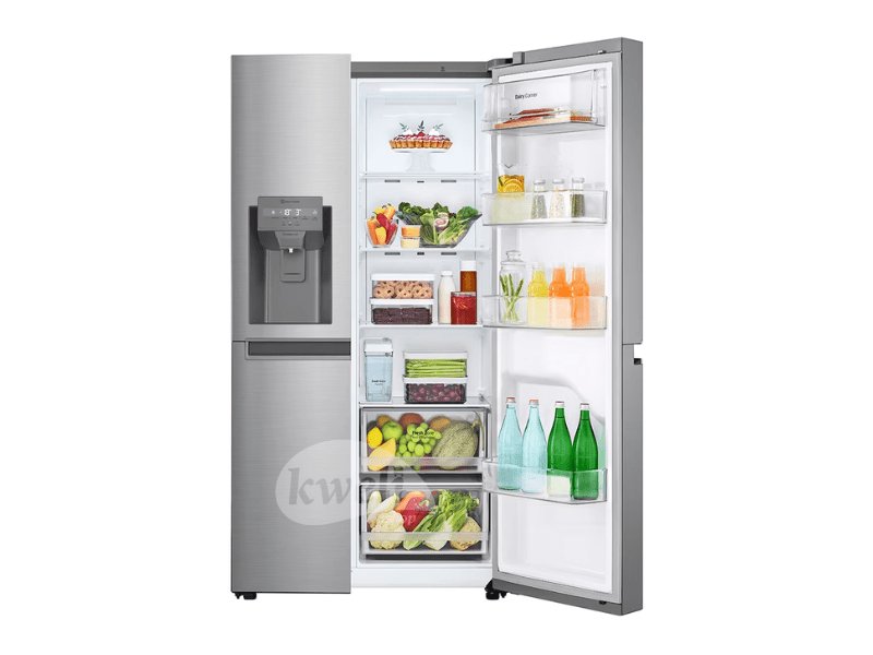 Buy new LG 649L Refrigerator GC-L257JLXL; Side-by-Side Refrigerator, Smart Inverter, Smart Diagnosis™, Dispenser, Total No Frost, 500 watts in Uganda - - Free Delivery > Long warranty > Lifetime After