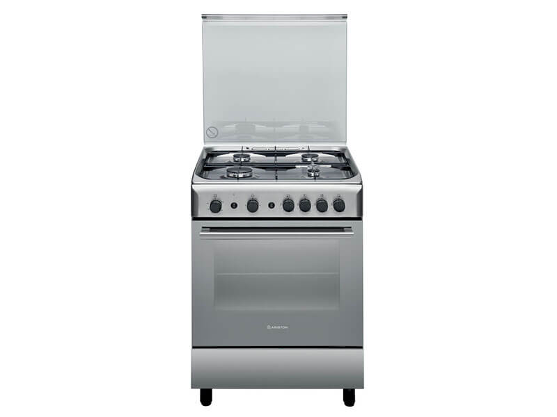 Buy Ariston Gas Cooker A6GG1F with Gas Oven + Grill and get same-day free delivery in Kampala, Wakiso and Mukono, Uganda - Nationwide Shipping