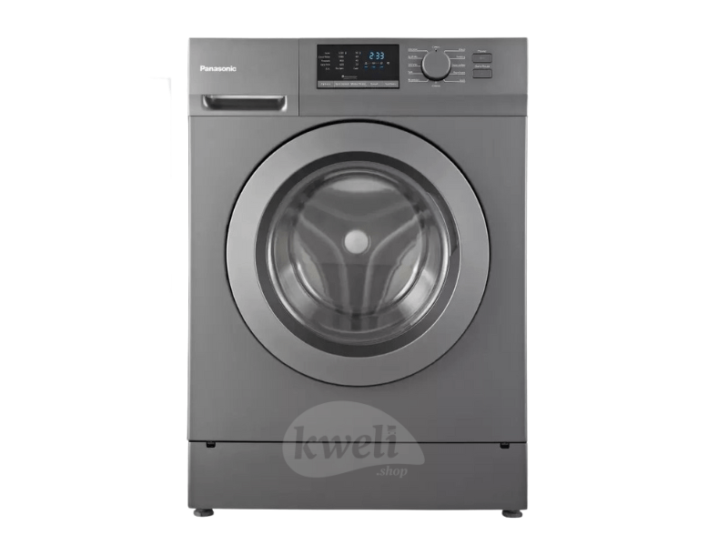 Buy new Panasonic 8kg Front Load Washing Machine NA-128XB1; 1200rpm, Cold/Hot Wash, Silver in Uganda - - Free Delivery > Long warranty > Lifetime After-sales Support