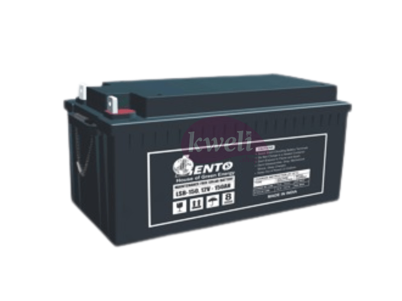 Buy new Lento 200AH 12V 2.4kWh Sealed Maintenance-free VLRA Battery, Made in India in Uganda - - Free Delivery > Long warranty > Lifetime After-sales Support