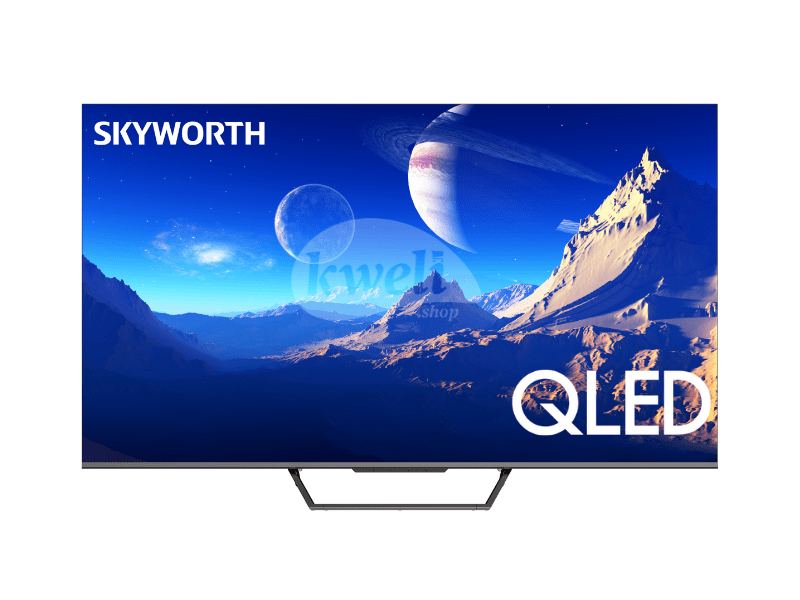 Buy new Skyworth 55 inch 4K QLED Google Android TV 55SUE9500; Smart TV with Bluetooth, WIFI, Chromecast, Voice Control, Dolby Atmos, 16GB, 200W in Uganda - - Free Delivery > Long warranty > Lifetime A
